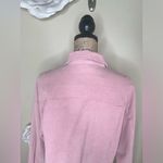NTM: Mimosa Cropped Raw Hem Trucker Style Pink Corduroy Jacket NWT Size M Size M Photo 11