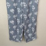 Chico's 100% Lyocell Island Palm Colonial Coast Pull On Cropped Pants, Sz Medium Photo 4