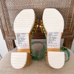 Betsey Johnson  Beckket Turquoise Multi Transparent Flower Sandals Photo 11