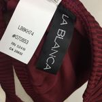 La Blanca Swimwear Cross Back Top Crimson 8 Photo 3