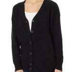 Madewell Harlow Boyfriend Cardigan - True Black Size XS Photo 0