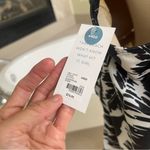 New Lane Bryant Womens Fitted Underwire Swim Tankini Top Palm Leaves‎ Size 44DD Photo 5