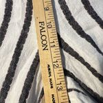 St Tropez West Womens M Linen Blend Pants Striped Relaxed Vacation Cruise Beach White Size M Photo 6