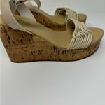 Me Too  Taupe cork wedge adjustable strap sandals size 9.5 New!NWOB Photo 3