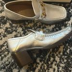 Gucci  Vegas Leather Horsebit Loafers Argento Photo 1