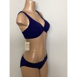 Tommy Bahama New.  S- bottom/XS- top navy underwire bikini set. Photo 3