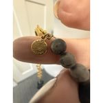 David Aubrey Necklace 18k Gold Plated Brass Chain Geometric Vintage Photo 5