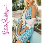 Lilly Pulitzer Newberri Amalfi Blue Lillys Roadtrip Tank Dress Photo 2