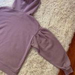 Madewell Pleat-Sleeve Shrunken Hoodie Sweatshirt Photo 7