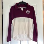 Victoria's Secret PINK Burgundy Sequin Zip Photo 2