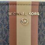 Michael Kors  Blue and Brown Belt Bag Photo 5