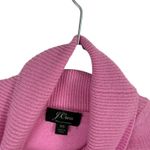 J.Crew  Everyday Cashmere Turtleneck Sweater Pink Preppy Miniamalist Womens XS Photo 5