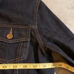 LRL Lauren Jeans Co. Ralph Lauren Dark Wash Jean Jacket Size S Small EUC Green Photo 4