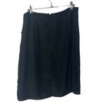 Merona  Black Ruffle Side Straight Pencil Skirt 6 Photo 1