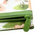 Thirty One Gifts White & Pink Floral Makeup‎ Bag Zipper Transparent Pouch Travel Photo 5