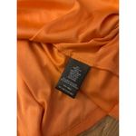 Torrid Orange Swiss Dot Lace Detail 3/4 Sleeve Tunic Blouse Size 1 Photo 7