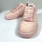 Burberry  Knit Low Top Sneakers Cameo Pink Check Size 39 6 UK 9 US NEW Photo 9