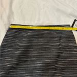 Nanette Lepore Nanette Lenore Craftwork Tweed Skirt Career Pencil Charcoal Lined NWT Size 2 Photo 6