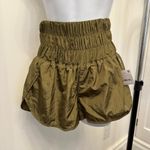 FP Movement by Free People High Waist Olive Green Shorts NWT Size XS Photo 1