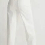 Madewell  The Tall Perfect Vintage Wide-Leg Crop‎ Jean Tile White, 30 TALL Photo 0