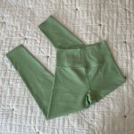 Aerie OFFLINE By Goals 7/8 Length Ribbed Legging in Ticket Green Size M Photo 2