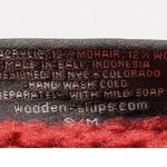 Wooden Ships  Mohair Wool Cable Knit Sweater Pullover Cozy Fit Red Womens S/M Photo 3