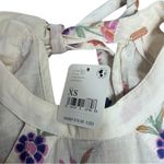Free People New XS  Emily Floral Halter Tank Top Photo 3