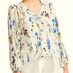 Maje Floral Plisse Blouse Photo 0