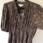 Treasure & Bond  Retro Floral Shirred Waist Midi Dress Photo 5