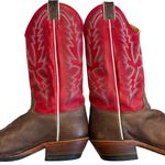 Justin Boots Justin Bent Rail BRL314 Square Toe Western Boots, Sz 6.5 C (also fits Sz 7B) Photo 7