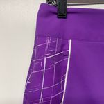 Adidas  Womens Purple White Clima Cool Tennis Skort Skirt Attached Shorts 4 Small Photo 2