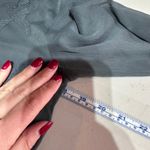 Walter Baker  Grey Sheer Embroidered Ruffle Sleeve Peplum Blouse XS Beth Photo 11