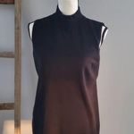 Charter Club Black Turtleneck Sleeveless Lightweight Sweater Top M Photo 0