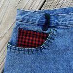 Jordache Women's Patchwork Embroidered Denim Mini Jean Skirt Size 28" Waist Photo 2