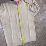 NEW Haband Beige Knit Acrylic Sweater Tan Size M Photo 7