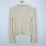 J.Crew Odette Sweater Lady Jacket Jewel Buttons Cream Preppy Wool Alpaca Small Photo 8