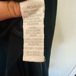 THEIA Women's Black Matte Mesh Cut Out Back Fitted Gown Maxi Dress Size 4 Photo 12