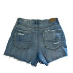 American Eagle 90s boyfriend cut off distressed jean shorts denim Photo 4