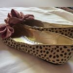 Libby Edelman Elegant Bow Ballet Flats in Tan and Pink Size 7.5 Photo 10