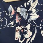 White House | Black Market  Floral Navy Scuba Dress Photo 4