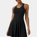Halara Everyday Backless Activity Dress-New Classic-No Liner Shorts Black S Photo 0