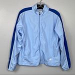 New Balance  Blue Reflective Windbreaker Active Athletic Jacket Lightweight M Photo 1