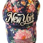 Robin Ruth  Quilted NEW YORK Empire States Bldg Embroidered Baseball Cap Colorful Photo 0