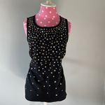 International concepts INC BEDAZZLED short sleeve blouse size extra small Photo 6