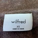 Aritzia Wilfred Brown Rib Knit Sleeveless Wool Sculpt Camisole Tank Crop Top XS Photo 2