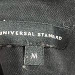 Universal Standard  Women's Black Denim Overalls Size M Photo 8