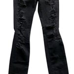 3x1 Stylish dark grey  Distressed Women Jeans Photo 0