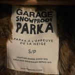 Garage Snowproof Parka Olive Green Small Photo 10