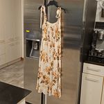 Reformation 💕💕 Twilight Dress ~ Bella Floral Print 8 NWT Photo 2