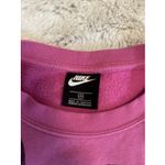 Nike Icon Clash Sweatshirt Womens 3X Pink Cropped Pullover Sweater Sportswear Photo 3